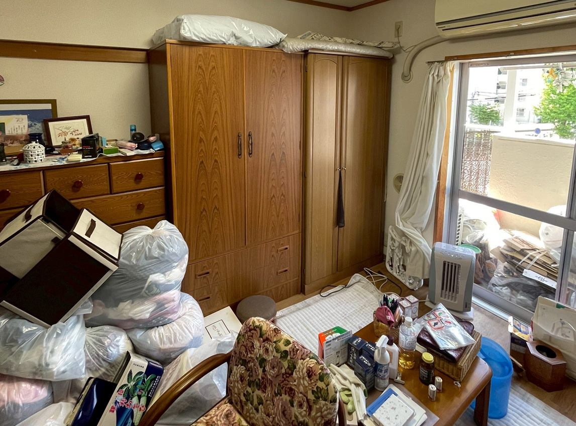 実家の片付け